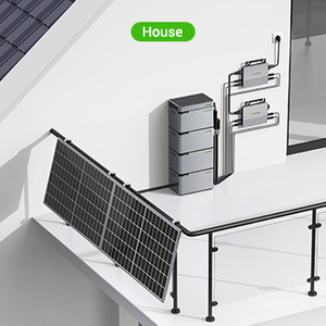 Centrale électrique de balcon LIONSHEE avec batterie de stockage 4KWH