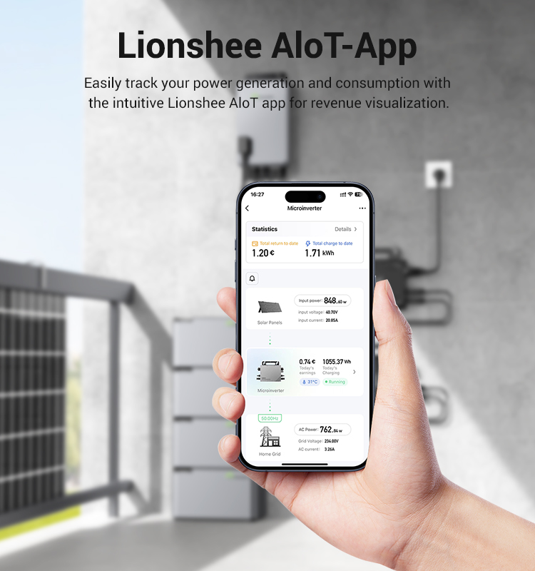 Batterie d'énergie portable LIONSHEE LS-L1024 4096W