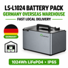 LIONSHEE LS-L1024 Power Box LiFePO4 1024 Wh En Stock Entrepôts Allemagne Et Royaume-Uni, CE RoHS MSDS, Livraison Rapide