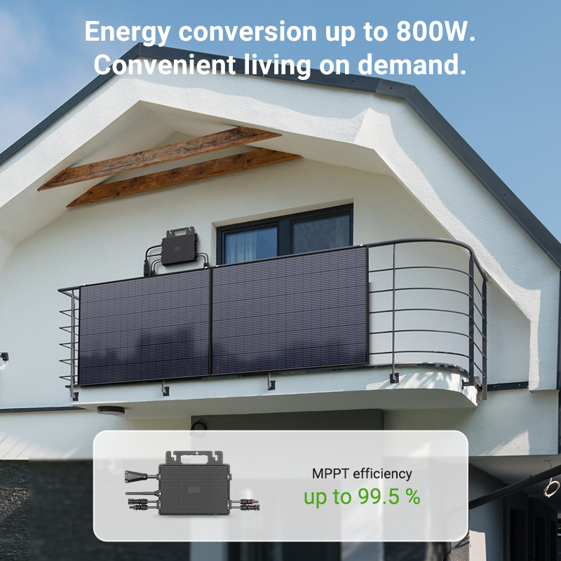 LIONSHEE LS-800Mi Micro-onduleur Solaire 800W Avec WiFi, 2 MPPT Et Expédition Depuis Un Entrepôt En Allemagne