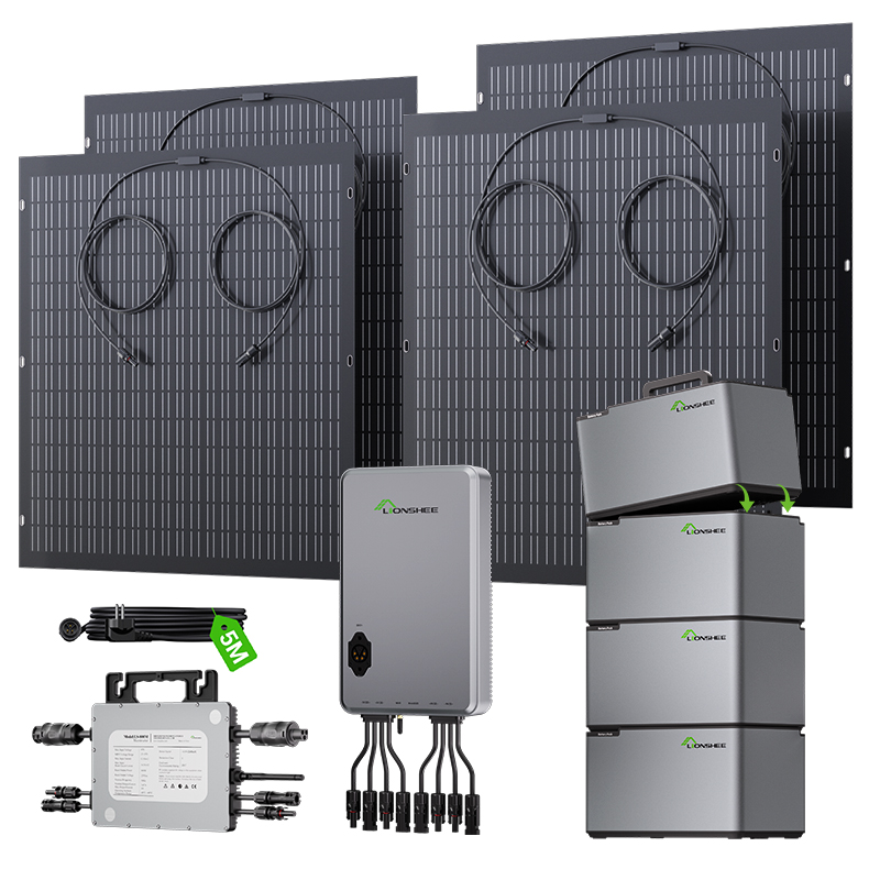 Gamme solaire et stockage de balcon LIONSHEE, fournie depuis les stocks en entrep&ocirc;t europ&eacute;en
