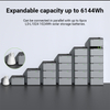 LIONSHEE LS-L1024 Batterie LiFePO4 51,2 V 1024 Wh, IP65, 6000 Cycles, Chauffage Basse Température Et Extinction Incendie En Option
