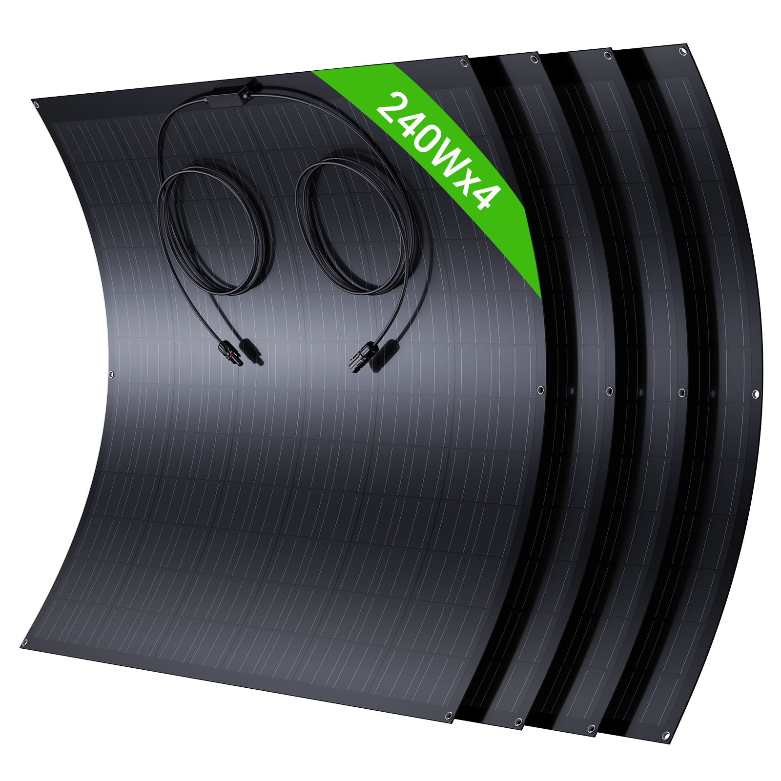 LIONSHEE LS-240W Panneau Solaire Flexible 240W Monocristallin Léger, Expédition Depuis Un Entrepôt En Allemagne Ou Au Royaume-Uni