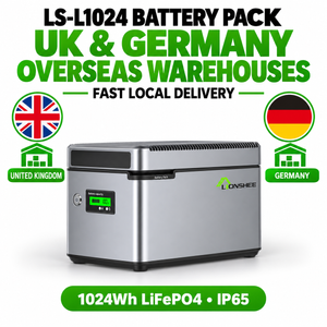 LIONSHEE LS-L1024 Power Box LiFePO4 1024 Wh En Stock Entrepôts Allemagne Et Royaume-Uni, CE RoHS MSDS, Livraison Rapide