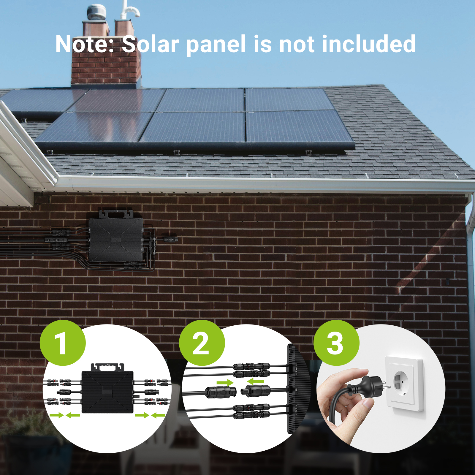 LIONSHEE LS-2000M Micro-onduleur Solaire 2000W Avec WiFi, 4 MPPT Et Expédition Depuis Un Entrepôt En Allemagne Ou Au Royaume-Uni